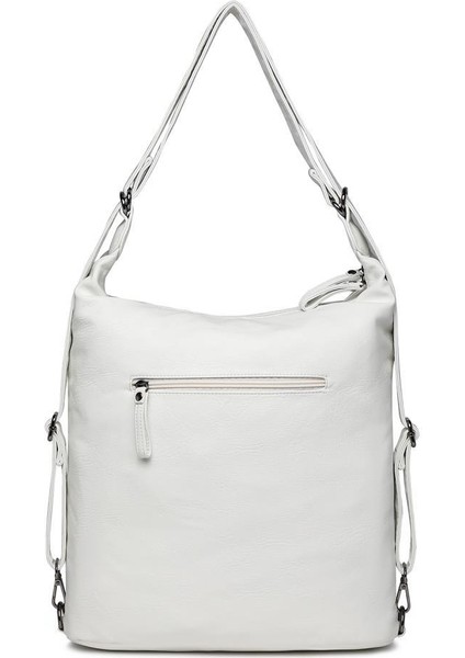 Yıkama Deri Hem Sırt Hem Omuz Kadın Çantası 21-K Barcelona 1580-7 fiyatları