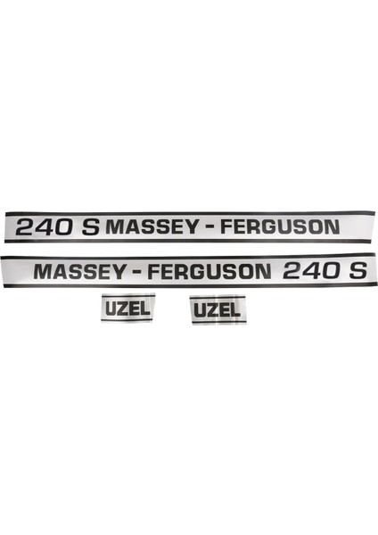 Massey Ferguson 240S Yan Yazı Takımı