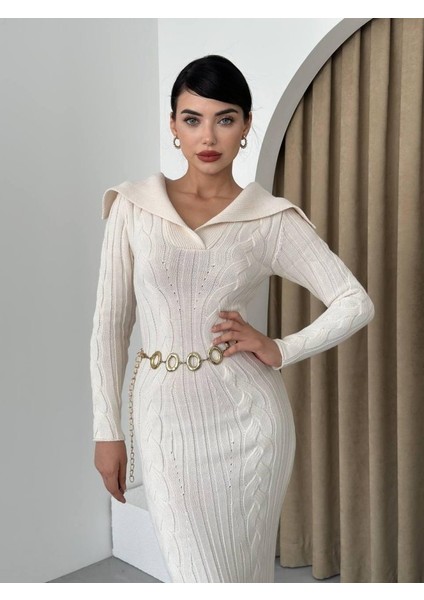 Vienne Yarasa Yaka Elbise