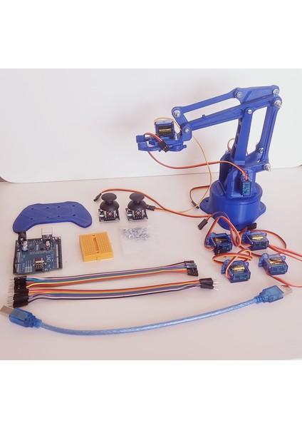 Robotik Kol Seti 3D Baskı Montajlı