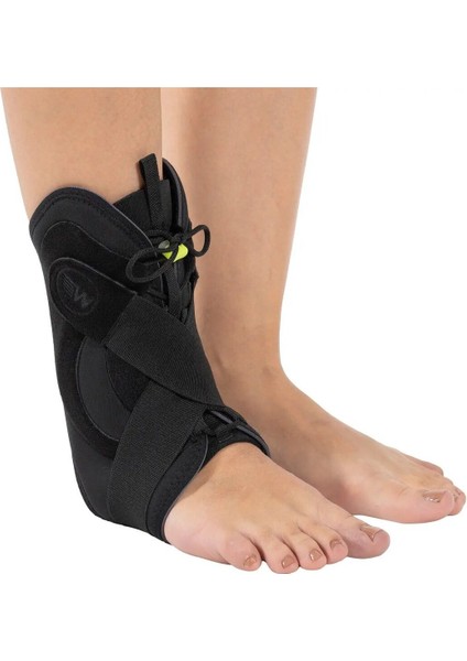 Bağcıklı ve destekli şık ayak bileklik, rahat ve şık tasarım, M beden, TR menşei