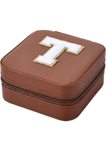 Mini Alfabe Mücevher Kutusu Taşınabilir Mücevher Seyahat Organizatörü (Yurt Dışından)