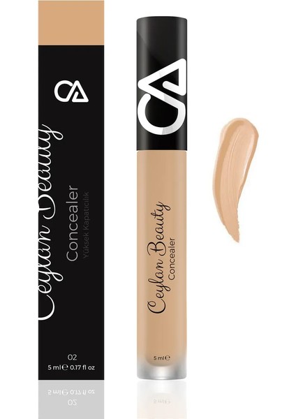 Ca Concealer Light (Ultra Yüksek Kapatıcılık, Aydınlatma, 12 Saat Kalıcılık).