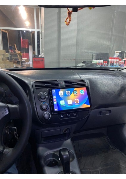 Honda Civic Vtec2 2002-2007 Multimedya Carplay Ekran Seti 4 GB Ram 64 Hafızalı