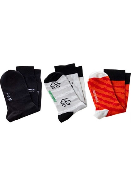 Design Dogs Erkek 3'lü Soket Çorap Seti modelleri