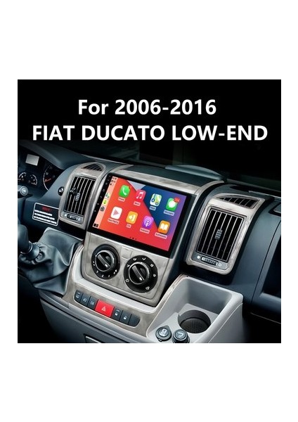 Fiat Ducato 2007-2024 Multimedya Carplay Ekran Seti 4 GB Ram 64 Hafızalı