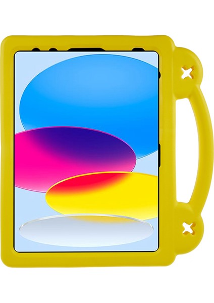 IPAD(2025)/10.9(2022) Için Düşmeye Dayanıklı Eva Tablet Kılıfı Koruyucu Kılıf Destekli-Sarı (Yurt Dışından) modelleri