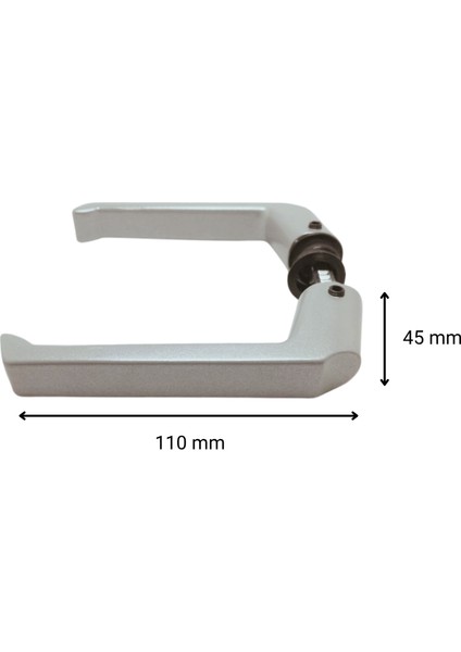 Kapı Kolu Parmak İzli Beyaz fiyatları