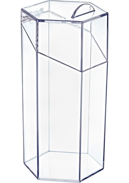 Beyaz Kapaklı Pratik Fırçalık, Şık ve Kullanışlı Tasarım