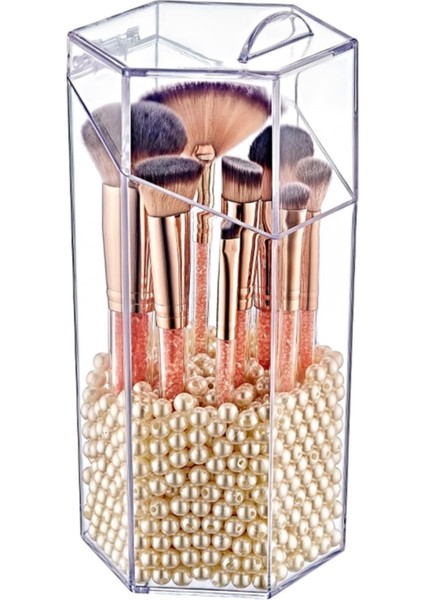 Beyaz Kapaklı Pratik Fırçalık, Şık ve Kullanışlı Tasarım modelleri