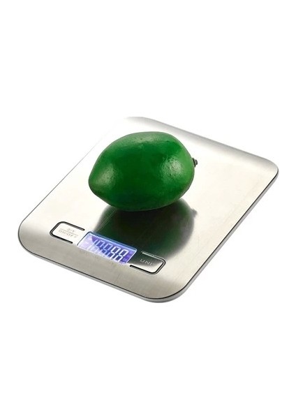 Dijital Platin Yuvarlak Mutfak Terazisi 5kg. TF-1002