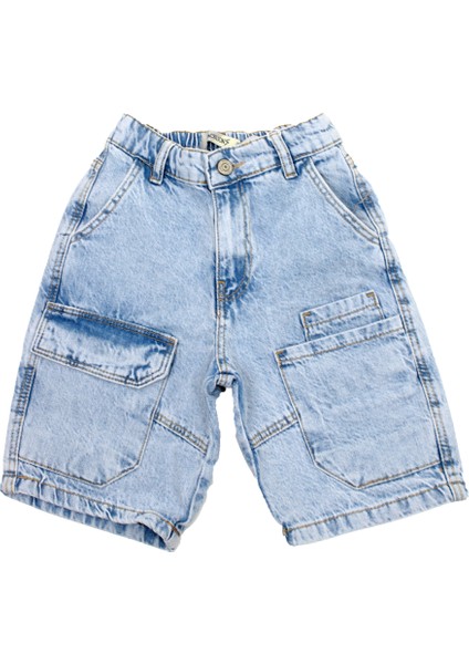 Jack Lıons Erkek Çocuk Kot Şort JAC-25218