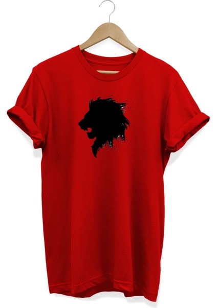 Aslan Baskılı T-Shirt