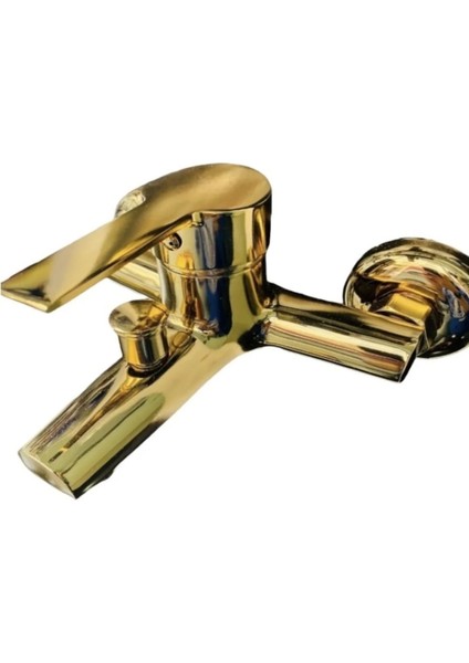Bdl Gold Banyo Bataryası Musluğu Çeşmesi Garantili Pirinç Yerli Üretim