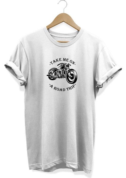 Take Me On Baskılı T-Shirt
