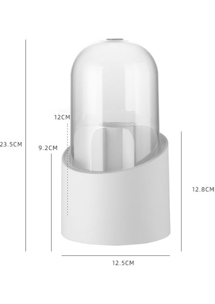 Şeffaf Hijyenik Makyaj ve Kozmetik Düzenleyici, Siyah Renkli, Şık ve Pratik Ürün indirimleri