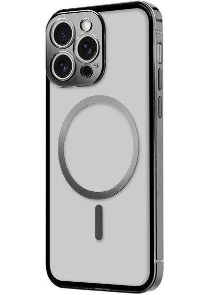 Iphone 12 Promax Magsafe Şarj Uyumlu Kamera Koruyuculu Sert Şeffaf Premium Kılıf fiyatları