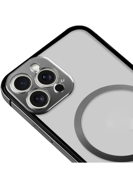 Iphone 12 Promax Magsafe Şarj Uyumlu Kamera Koruyuculu Sert Şeffaf Premium Kılıf modelleri