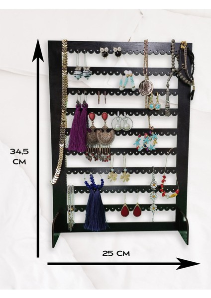 Gri Dekoratif Takı Askısı, Şık ve Kullanışlı Aksesuar Organizer Standı indirimleri