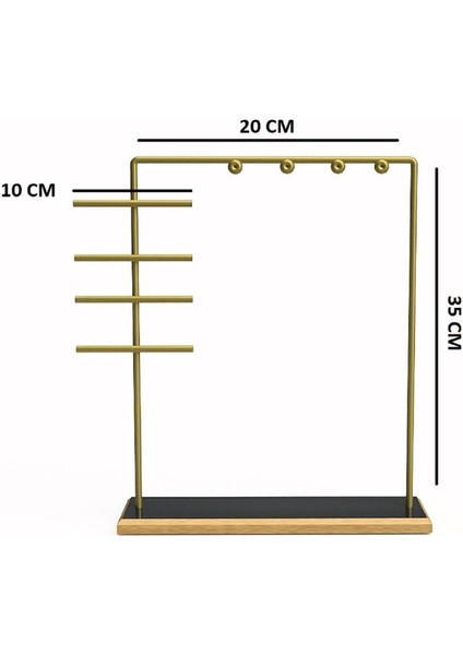 Beyaz Takı Düzenleyici, Stand, Küpe, Bileklik, Kolye Saklama ve Organizasyon Aparatı modelleri