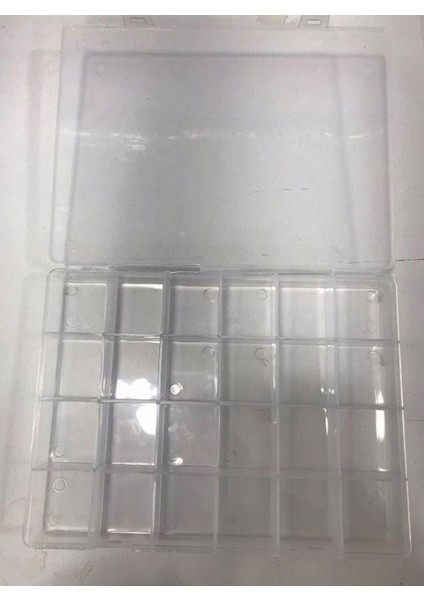 24 Bölmeli Takı Kutusu, Organizer, Düzenleyici, 25,50,19 cm fırsatları