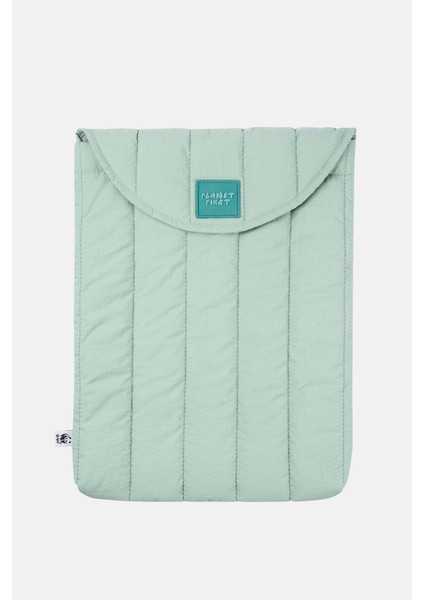 Planet First Puffer Laptop Case - Mavi