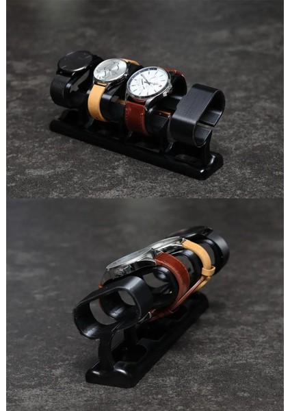 Dörtlü Saat ve Bileklik Tutucu, Çoklu Bağlantı, Siyah, Organizatör fiyatları