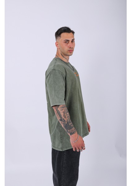 Unisex Özel Tasarım Yıkamalı Oversize T-Shirt modelleri