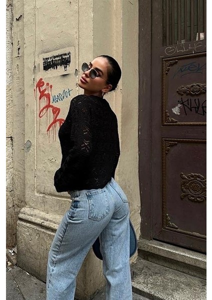 Cailey Kroşebisiklet Yaka Kazak 1298-25 fiyatları