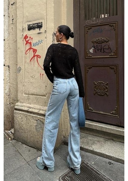 Cailey Kroşebisiklet Yaka Kazak 1298-25 fırsatları