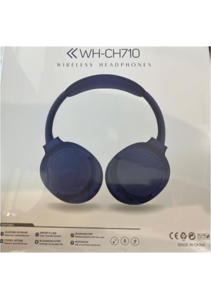 Hadron WH-CH710 Mavi Bluetooth Kulaklık 76-53-43MM