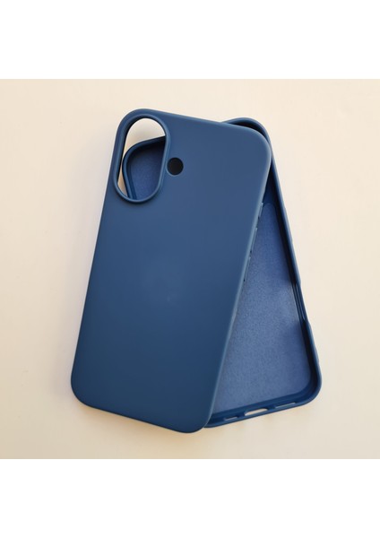 İphone 16 Plus İle Uyumlu İçi Kadife Esnek Silikon Lansman Kılıf