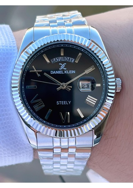 Takvimli Kadran Rolex Kasa 30 mt Suya Dayanıklı 2 Yıl Garantili Erkek Kol Saati FG.DK14026.1 fiyatları