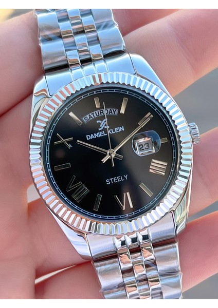 Takvimli Kadran Rolex Kasa 30 mt Suya Dayanıklı 2 Yıl Garantili Erkek Kol Saati FG.DK14026.1 modelleri