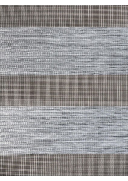 Network Awm Düz Gri Zebra Perde