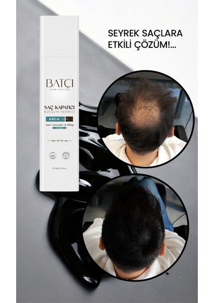 Saç Kapatıcı Dolgunlaştırıcı Sıvı Krem 50 ml 8684172952408, One Size indirimleri