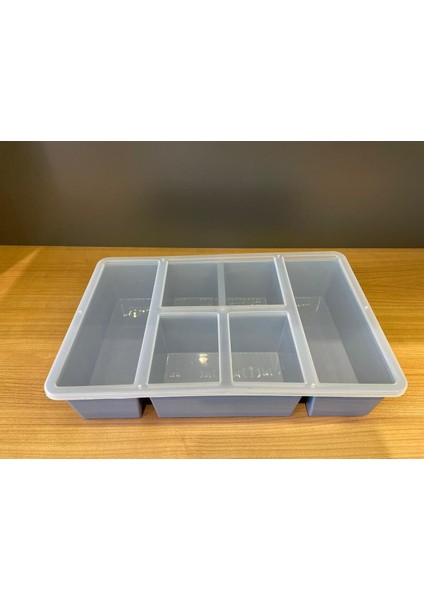 Yeşil Bölmeli Çekmece İçi Düzenleyici ve Ofis Organizer, Kapaklı Makyaj Takı Sürgülü indirimleri