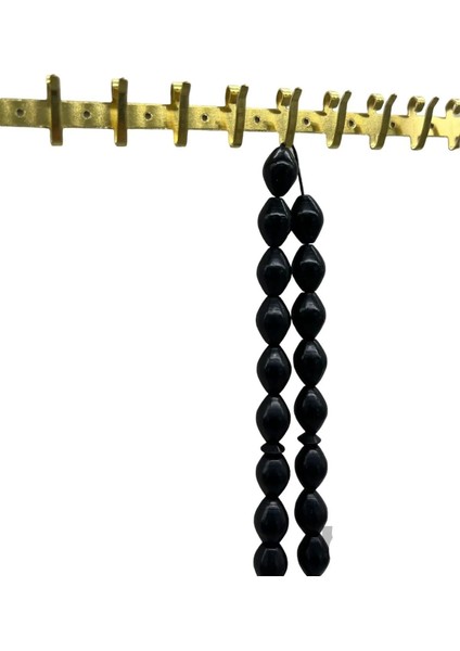 Yerli Metal Sarı Renk Takı ve Tesbih Sergileme Askısı, 1 Metre indirimleri