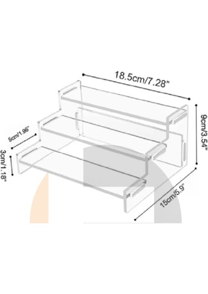 Beyaz Çok Katlı Dekoratif Raf ve Düzenleyici Stand, Yatak Odası ve Mağaza Kullanımı modelleri
