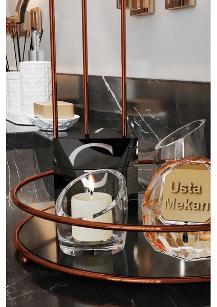 Çok Amaçlı 2 Katlı Banyo ve Takı Düzenleyici, Rose Gold modelleri