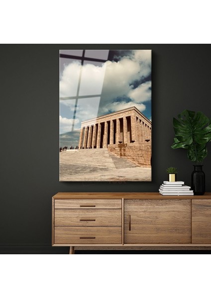 Anıtkabir - Mavi Gökyüzü Altında Cam Tablo