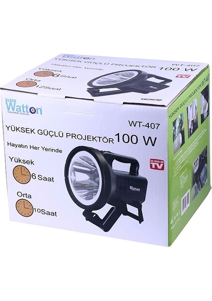 En Yüksek Işık En Fazla Dayanıklı Büyük Fener WT-407 fiyatları