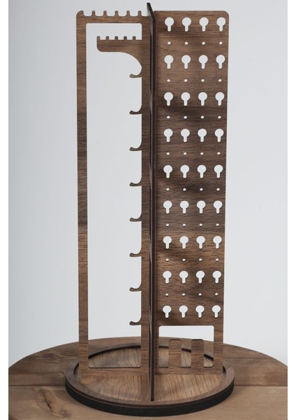 Doğal Ahşap Çok Amaçlı Takı Düzenleyici, Dekoratif ve Pratik Tutucu fiyatları