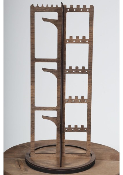 Doğal Ahşap Çok Amaçlı Takı Düzenleyici, Dekoratif ve Pratik Tutucu modelleri