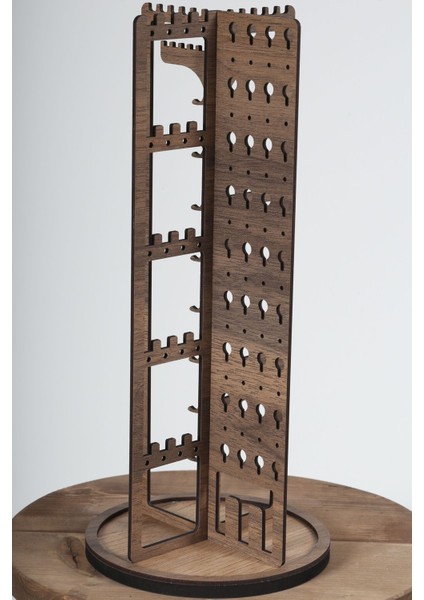 Doğal Ahşap Çok Amaçlı Takı Düzenleyici, Dekoratif ve Pratik Tutucu indirimleri