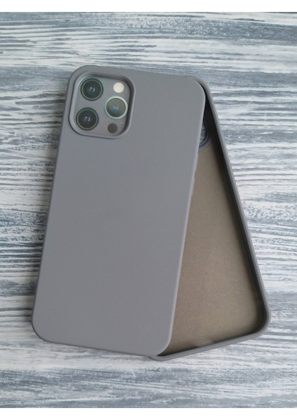 İphone 12 Promax İle Uyumlu Lansman İçi Kadife Esnek Silikon Lansman Kılıf