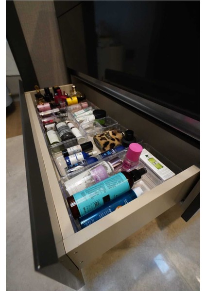 13 Parça Çekmece Içi Modüler Organizer, Makyaj ve Takı Düzenleyici indirimleri