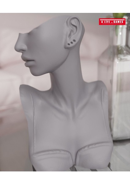 Gri 21CM Takı ve Yüzük Organizasyon Mankeni, Şık Teşhir Standı fiyatları