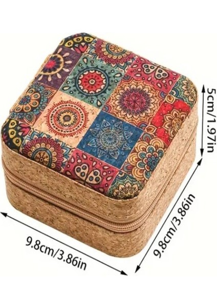 Mini Renkli Takı Kutusu, Seyahat ve Günlük Kullanım Için Düzenleme Çantası fırsatları