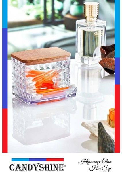 Modern Ahşap Kapaklı 3'lü Organizer Seti Şık ve Kullanışlı Düzenleyici